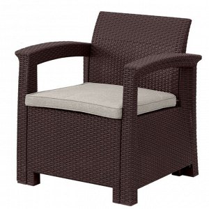 Лаунж комплект мебели RATTAN Comfort 4, цвет венге