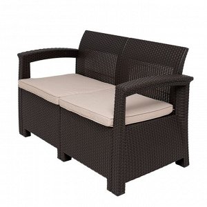 Лаунж комплект мебели RATTAN Comfort 4, цвет венге