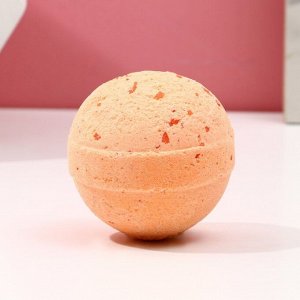 Бомбочка для ванны "С 8 марта!", 130 г, сладкий персик