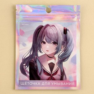 Спонж для умывания «Аниме», 6.5x5 см