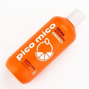Пена для ванны "PICO MICO-Energy", прилив сил, 400 мл