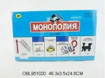 55301-55302 игра монополия, (2 вида), в коробке 951020,951021