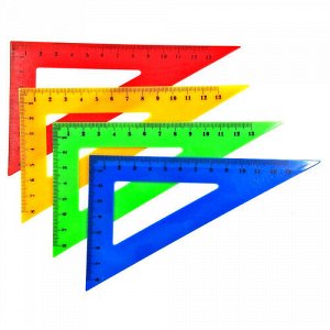 Линейка треугольник 13×8см