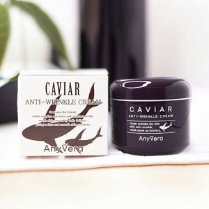 Антивозрастной крем для лица с Икрой против морщин CELLIO AnyVera Caviar, 100мл