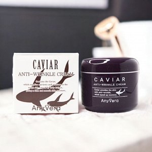 Антивозрастной крем для лица с Икрой против морщин CELLIO AnyVera Caviar, 100мл