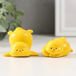 Фигурка полистоун «Птенчик», 3x3x4.5 см, МИКС