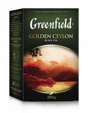 Чай Гринфилд Golden Ceylon black tea 200г 1/10