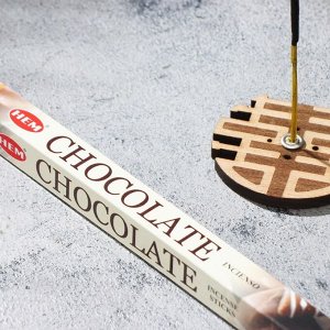 Благовония "HEM Chocolate" (Шоколад), четырехгранник, 8 палочек