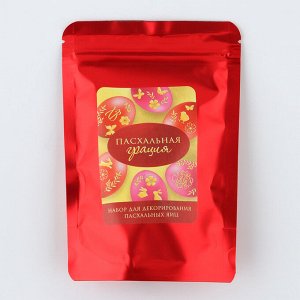 Набор для украшения яиц на пасху, с жидкими красителями «Пасхальная грация», 11 x16 см.