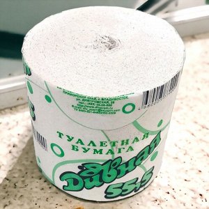 Туалетная бумага "Дивная" 55,5 м.