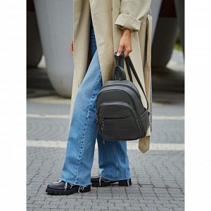 Женский кожаный стильный рюкзак для практичных людей