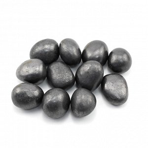 Галтовка из шунгита полированная (окатыш), 10-13,9 г