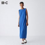 UNIQLO - платье из креп-джерси - 65 BLUE