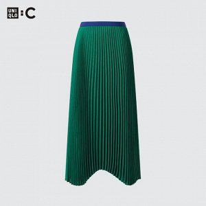 UNIQLO - стильная плиссированная юбка - 09 BLACK
