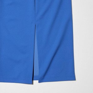 UNIQLO - узкая юбка из креп-джерси (длина 80-84см) - 65 BLUE