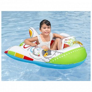 Лодочка для плавания Bestway, надувная, 104x99 см, детская, со звуком, от 3 лет, 34178