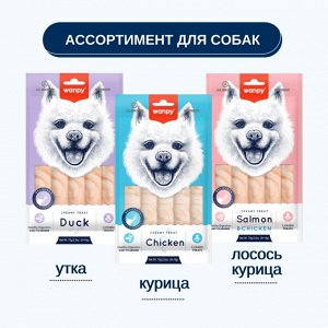 Wanpy Dog Крем лакомство для собак "нежное пюре" из курицы 70 г