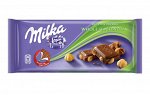 Шоколад Milka Whole Hazelnuts 100гр (плитка) Германия