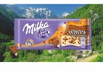 Шоколад Milka Waves Caramel  81гр Германия