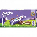 Шоколад Milka milkinis stik 88g (Батончики в индивидуальной упаковке)