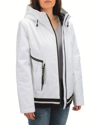 H9270 WHITE Куртка демисезонная женская (100 гр. синтепон)