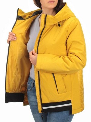 H9270 YELLOW Куртка демисезонная женская (100 гр. синтепон)