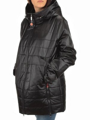 BM-1058 BLACK Куртка демисезонная женская АЛИСА (100 гр. синтепон)