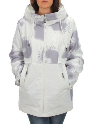 M8534 WHITE Куртка демисезонная женская (100 гр. синтепон) Maria