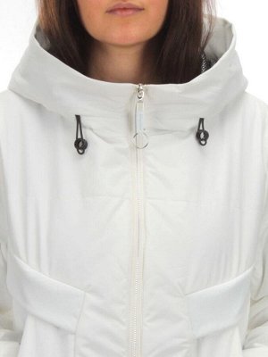 H9266 WHITE Куртка демисезонная женская (100 гр. синтепон)