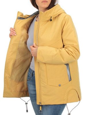 H9266 YELLOW Куртка демисезонная женская (100 гр. синтепон)