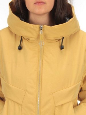 H9266 YELLOW Куртка демисезонная женская (100 гр. синтепон)