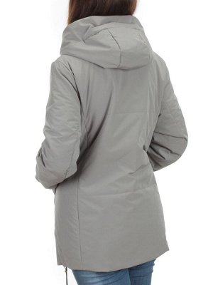 H9266 GRAY Куртка демисезонная женская (100 гр. синтепон)