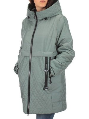 M8502 OLIVE Куртка демисезонная женская (100 гр. синтепон) Maria