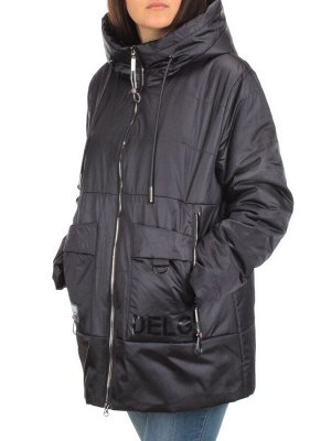 BM-1100 DK. VIOLET Куртка демисезонная женская АЛИСА (100 гр. синтепон)