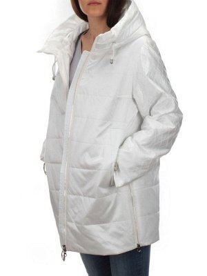 BM-81 WHITE  Куртка демисезонная женская (100 гр. синтепон)