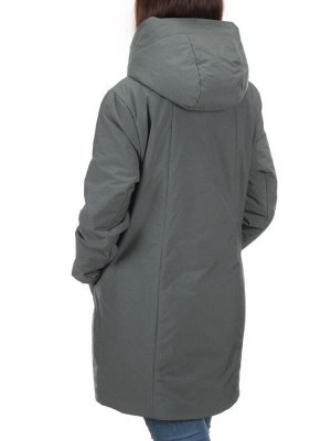 BM-921 GRAY Куртка демисезонная женская (100 гр. синтепон)