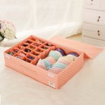 Органайзер для белья с крышкой, 18 ячеек+1