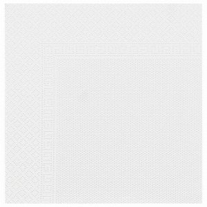 Салфетки бумажные 2-х слойные, 33x33 см, 200 штук в упаковке, 1/4 сложения, LAIMA, белые, 115402