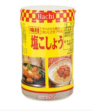 Смесь приправ "Соль и перец" Hachi, пл/банка 250 гр. 1/24