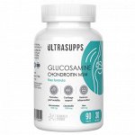 Хондропротектор ULTRASUPPS Glucosamine-Chondroitine-MSM - 90 таб.