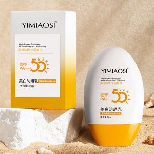 Солнцезащитный крем для лица Yimiaosi Whitening Sunscreen Moisturizing and Skincare SPF50 PA+++