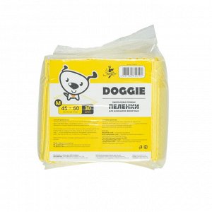 Одноразовые гелевые пеленки для домашних животных "DOGGIE", 45см х 60см (30 шт), 1/6