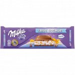 Шоколад Milka      Crispy-Joghurt 300гр Германия