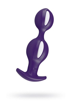 Анальный стимулятор Fun Factory B BALLS, силикон, фиолетовый, 13 см