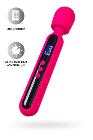 Интимный массажер eroTEQ by TOYFA Mashr, силикон, розовый, 23,5 см