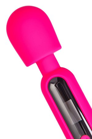 Интимный массажер eroTEQ by TOYFA Mashr, силикон, розовый, 23,5 см