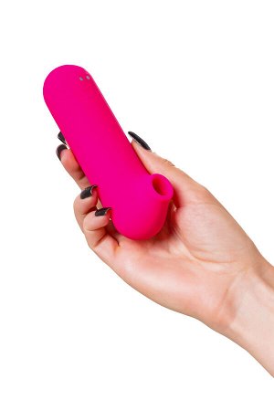 Вакуум-волновой стимулятор eroTEQ by TOYFA Molette, силикон, розовый, 13 см