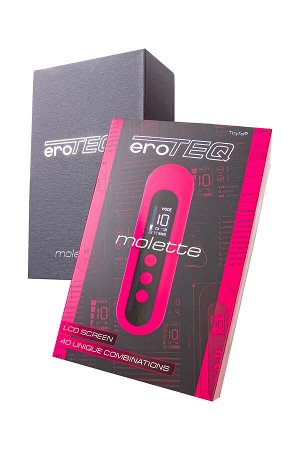 Вакуум-волновой стимулятор eroTEQ by TOYFA Molette, силикон, розовый, 13 см