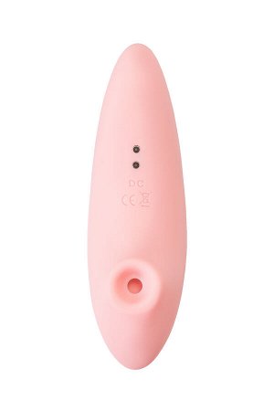 Вакуумный стимулятор Flovetta LILY, силикон, розовый, 13 см