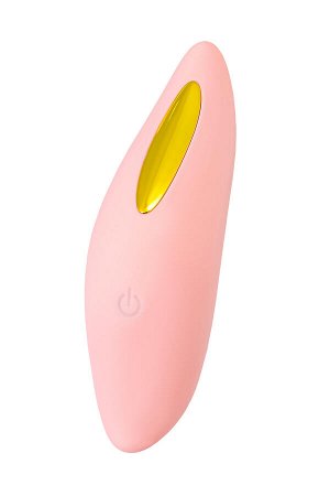Вакуумный стимулятор Flovetta LILY, силикон, розовый, 13 см